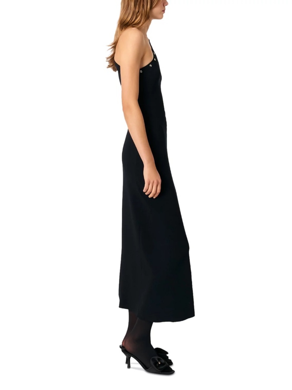 Rimossa Asymmetric Knit Maxi Dress - Picture 4 of 7